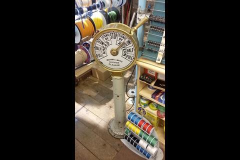 Arthur Beale – engine order telegraph